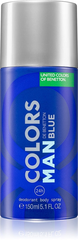 Benetton Culori De Benetton Spray deodorant albastru pentru bărbați 150 ml