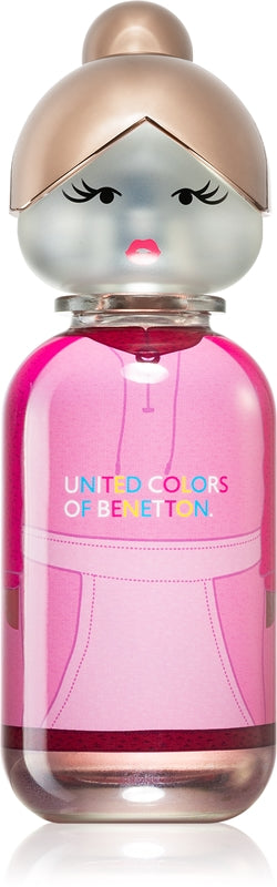 Benetton Schwesternland Pink Himbeere Eau de Toilette für Frauen 80 ml