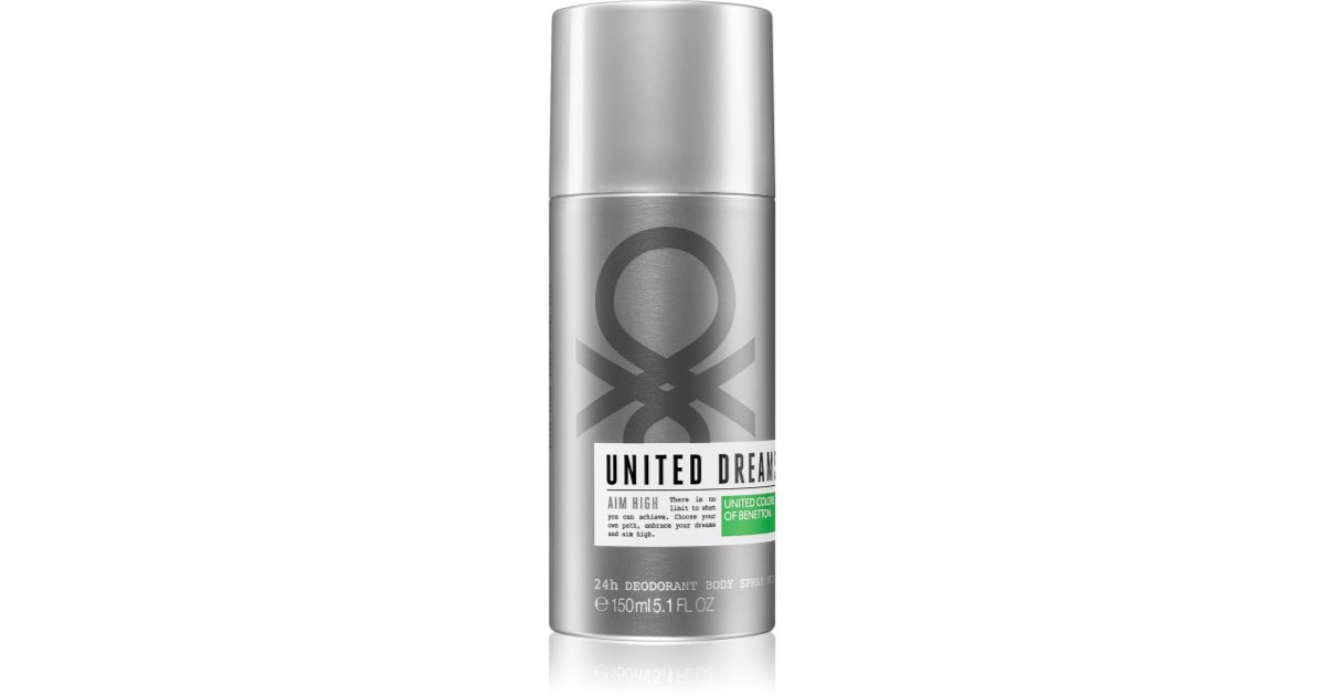 Benetton United Dreams Aim High Deodorant Spray for Men 150ml
