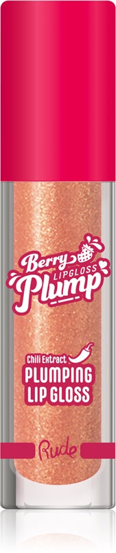 Rude Cosmetics Berry Plump Aufpolsternder, feuchtigkeitsspendender Lipgloss Color Fairy 4 g