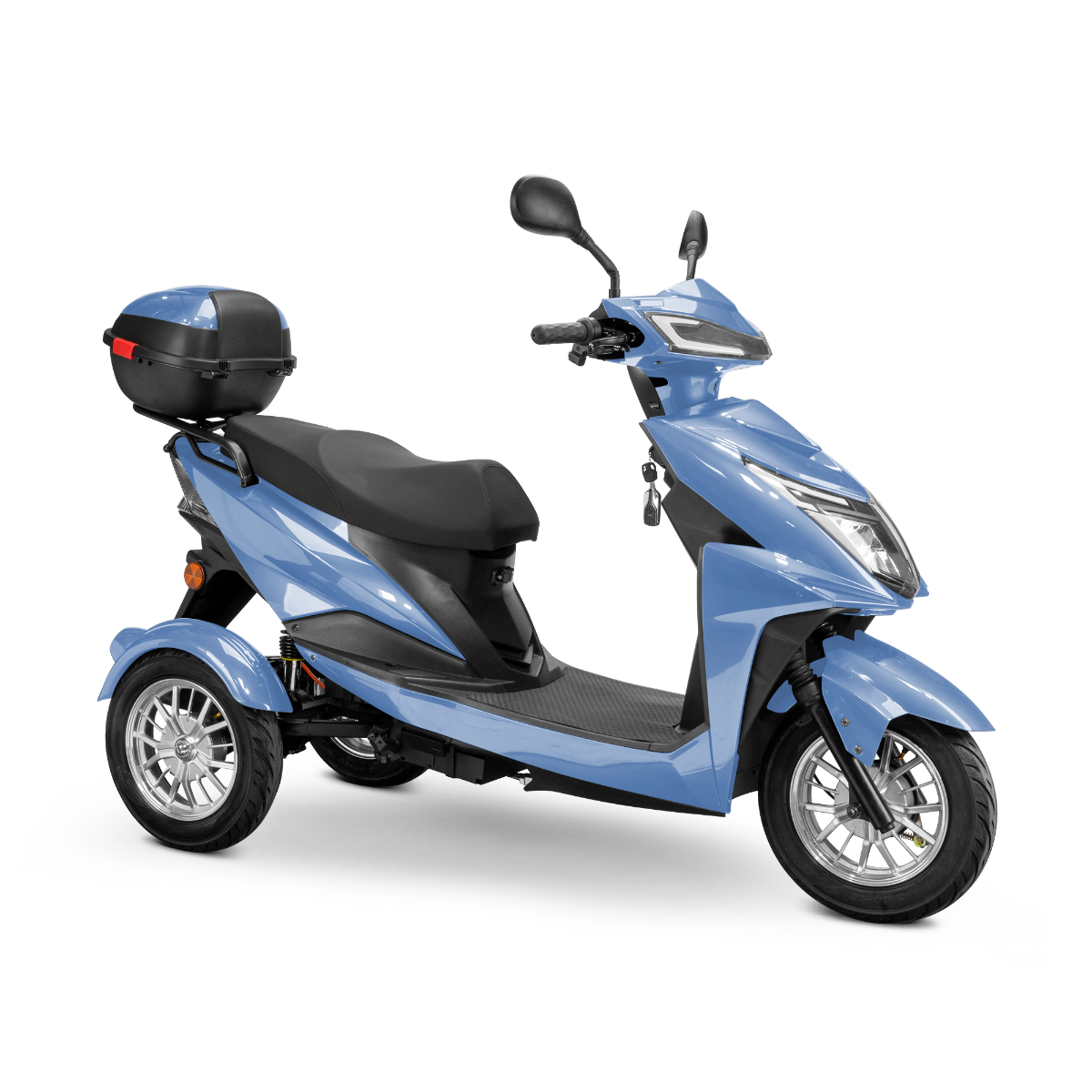 Bespoke Regal 3-Wheel Mobility Scooter, Blue