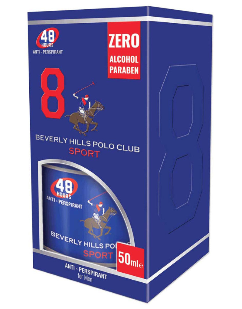Beverly Hills Polo Club Sport-Deodorant Roll-On für Männer 50 ml
