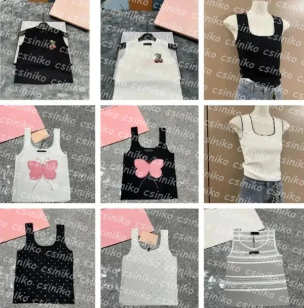 Free Size One Size -SIZE SML Designer T-Shirt Tanks Tops Designer Summer Men&#039;s Womens Vest Luxury Fashion Singlet Sports Fitness Vest Women Clo