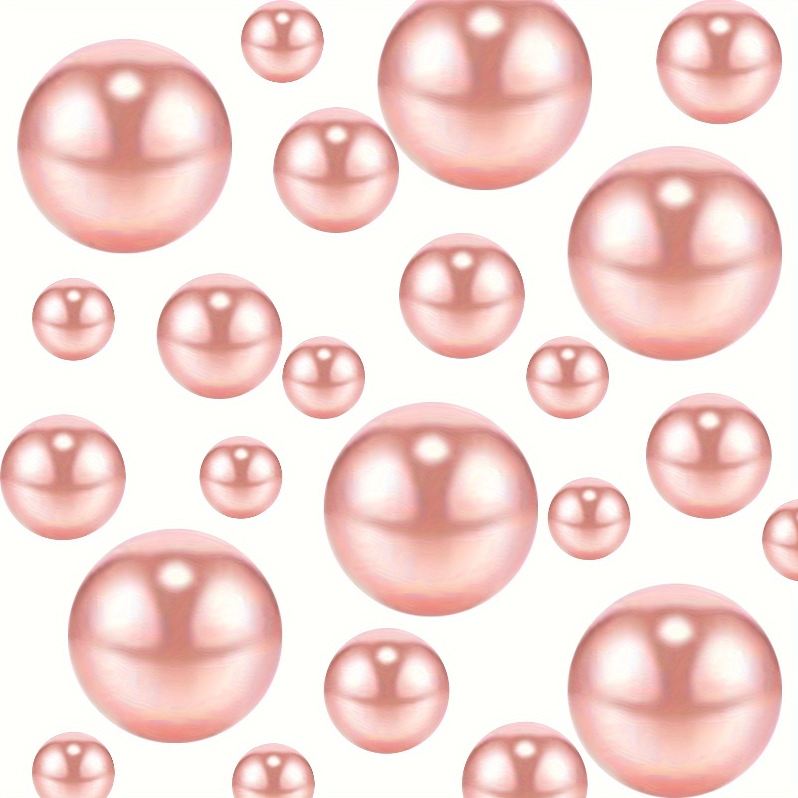 TEMU 1035pcs High-gloss Floating Bead Set - Vase Filler, Makeup Brush & Home Decor | Ideal For Weddings, Birthdays, Parties & Holidays, Best For