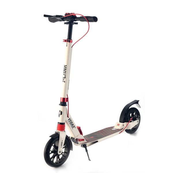 Kick Scooters Aluminum alloy front and rear wheels with double shock-absorbing disc brakes adult scooter one second folding childrens scoote