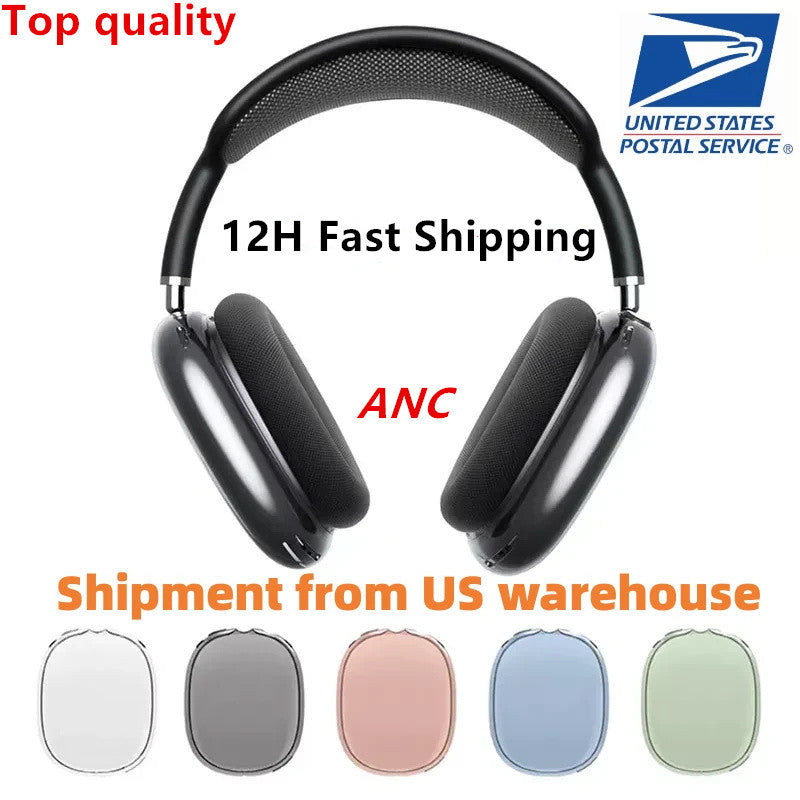 Top Quality B1 ANC Pro max 2 3 Metal Headphone Wireless Earphones Computer Gaming Headset Bluetooth Adjustable Headphones Active Noise Canceling 2 2