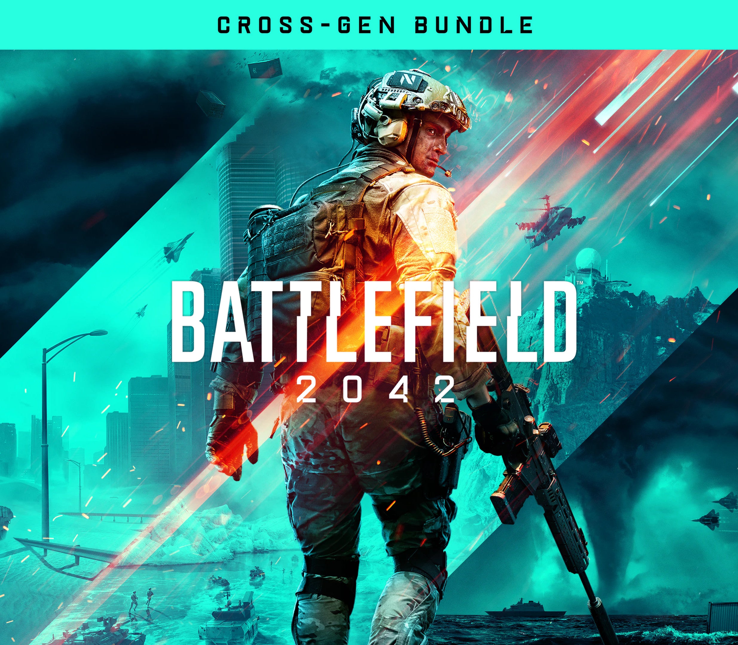Battlefield 2042 Cross-Gen Bundle XBOX One - Xbox Series X|S Online Account Activation