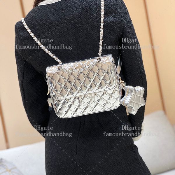 24C Backpack Star Coin Purse 10A Mirror quality Designer Flap Bag 23.5CM Designer Bag Handbag High Quality With Box C170