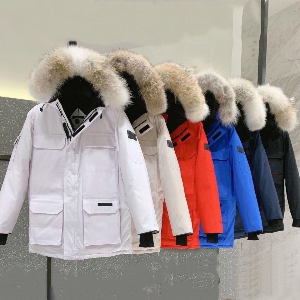 Puffer jacket Mens And Womens High quality down jacket Mink Fur Collar Couple Coat Winter Fashion Outdoor Thickened Warm Custom Clothing