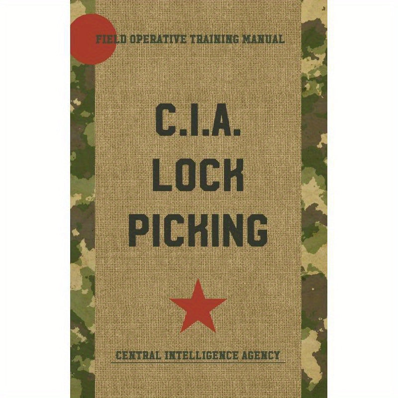 TEMU Lock Picking Paperback-softback By Cia: Echo Point Books & Media