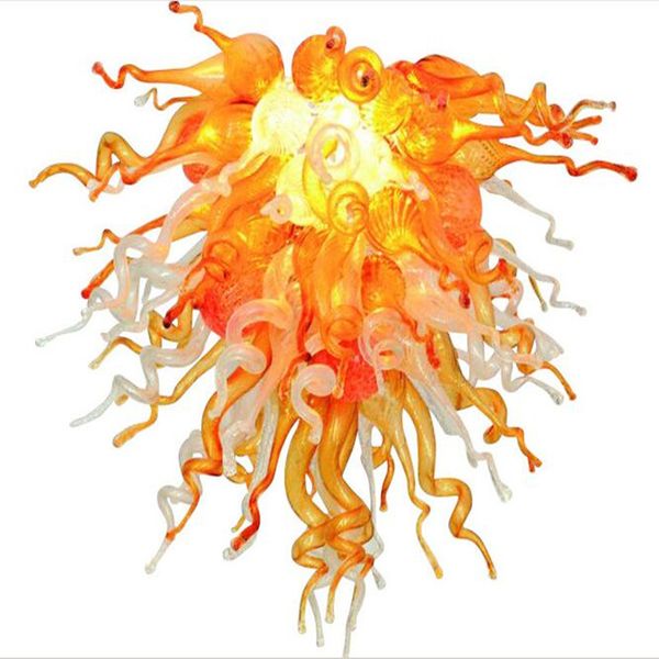 Amber island pendant lights Lamps Hand Blown Glass Chandeliers church glass art led Kitchen Loft Bedroom House Art Decor Lighting