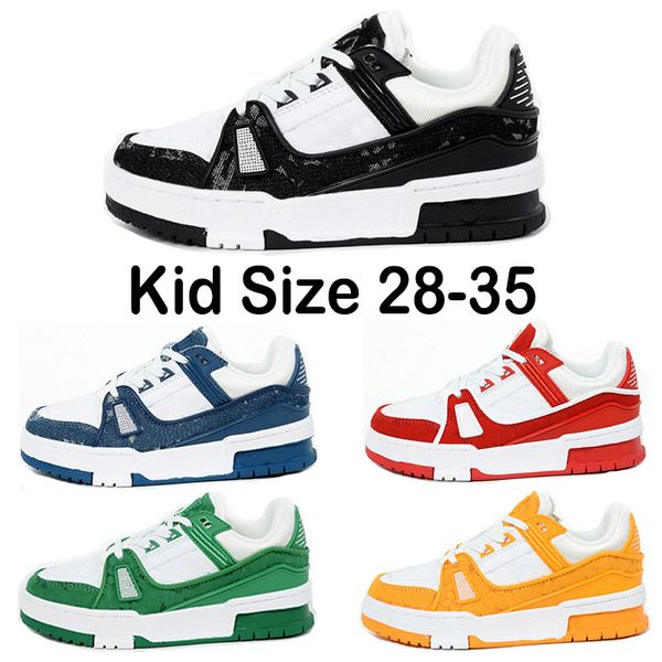 2024 Kids shoes designer sneakers spring autumn children shoe boys girls sports breathable kid baby youth casual trainers toddlers infants a