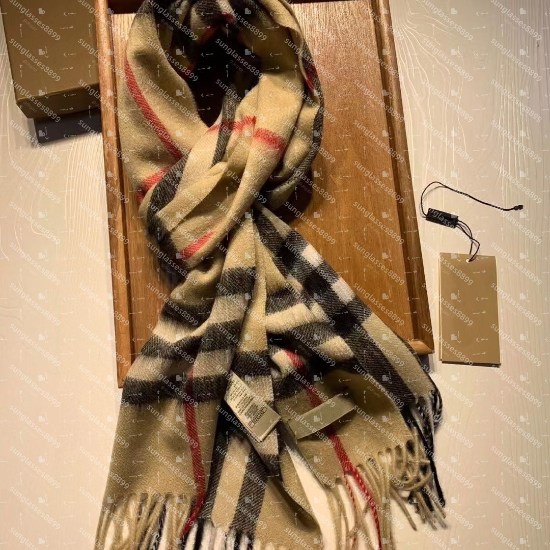 high quality scarf designers classic letter designer scarf for women men scarf 100% cashmere winter warm long wraps scarves fast ship