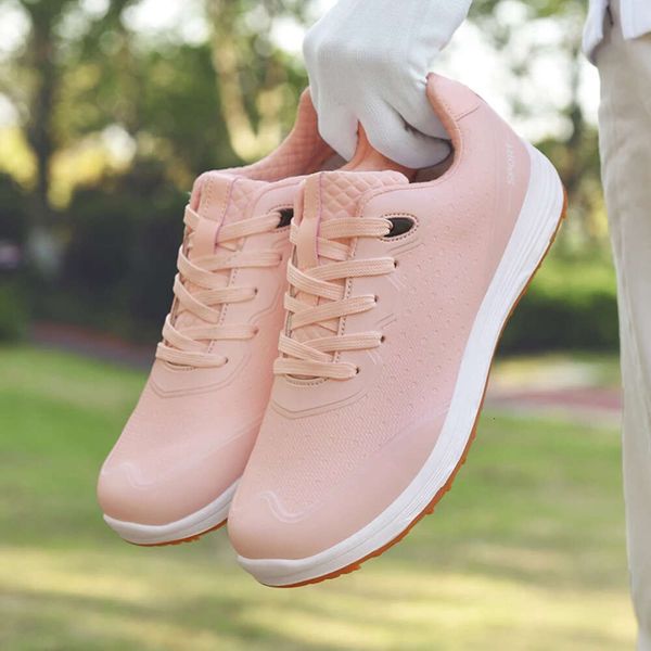 Waterproof Women Comfortable Golf Sneakers Outdoor Walking Men Golfing Footwear Anti Slip Knob Athletic Golfer Shoes 9bce4