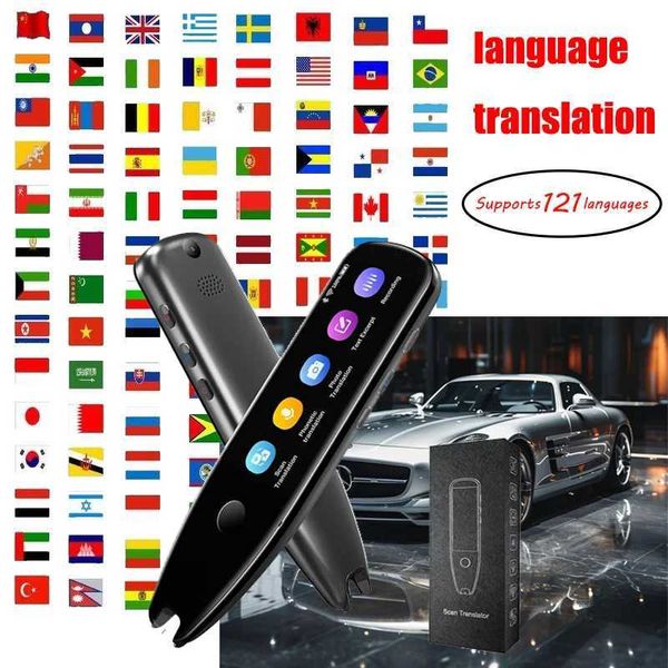 Intelligent voice scanner pen portable wireless multifunctional translator 121 language translator commercial dictionary pen M240830