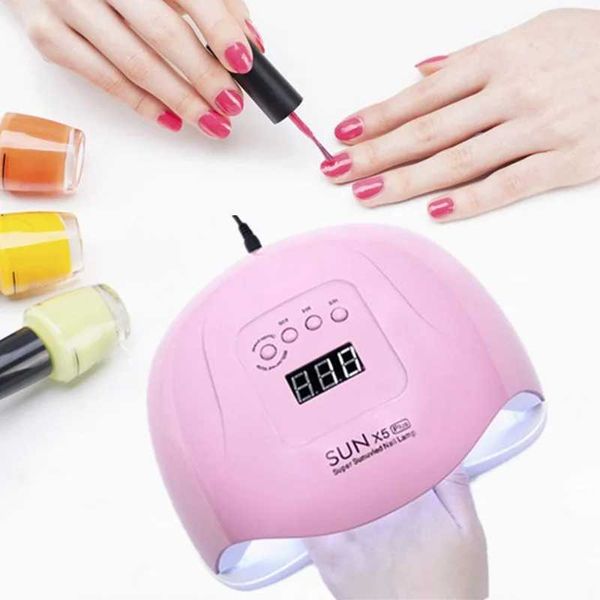 72W nail dryer LED nail lamp UV nail lamp for curing gel nail polish Smart infrared sensor nail lamp handle salon tool M241123