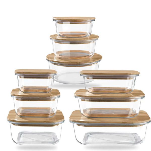 Microwaveable Glass Lunch Box with Airtight Lid - 2024 Edition