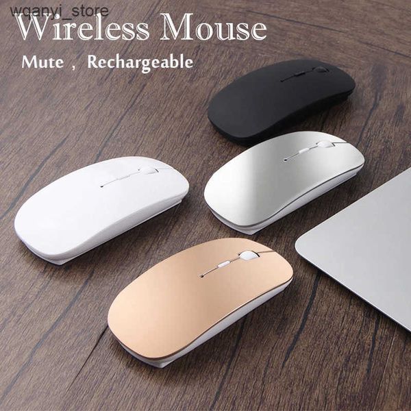 Mice Wireless Mouse Bluetooth Rechargeable Mouse Wireless Computer Silent Mause Ergonomic Mini Mice USB Optical Mice For PC laptop L240910
