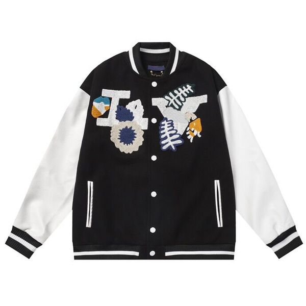 Men&#039;s plus size Outerwear & Coats New Fashion Long Sleeve Denim Coat High Street Designer Jacket for Men and Women c422a55