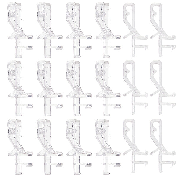 PC Plastic Curtain Overlay Clips
