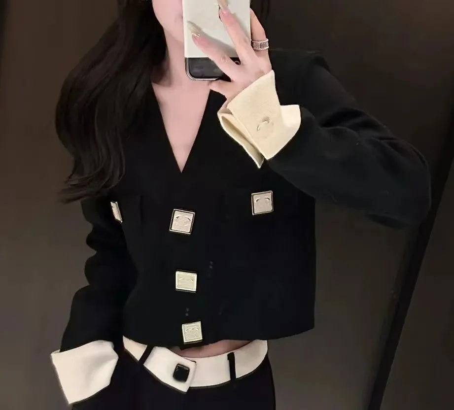 France paris designer womens knits shirts wear net red with front letter Channel embroidery comfortable sun-proof knitting cardigan clothing