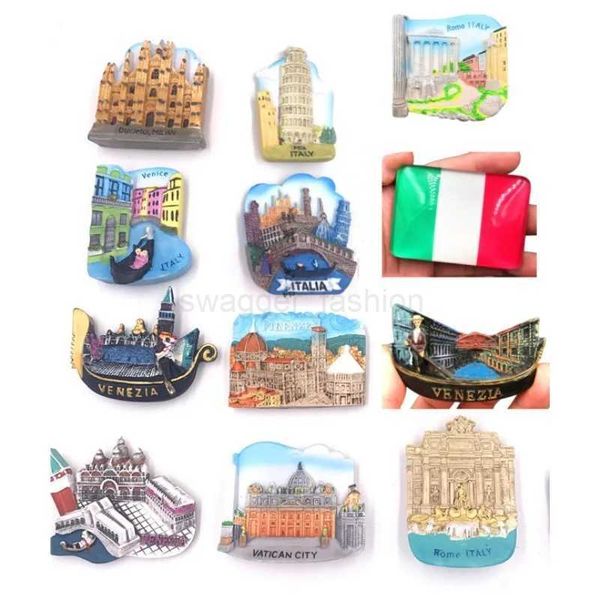 Venice European Rome Italy Tourism Scenery Refrigerator 3D Fridge Magnet Sticker Travel Souvenir Gift Kitchen Home DecorationXJ240809