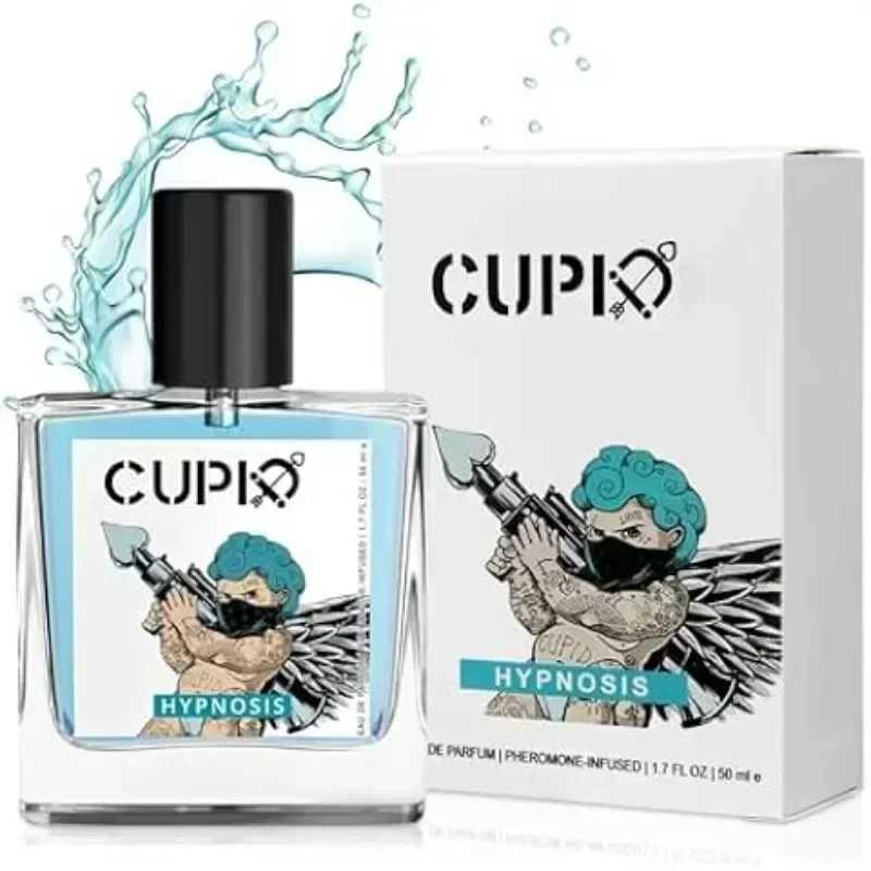 Original Cupid Mens Pheromone Cologne Lasting Mature Hypnotic Rich Fragrance High Quality Mens Perfume Body SprayXJ250512