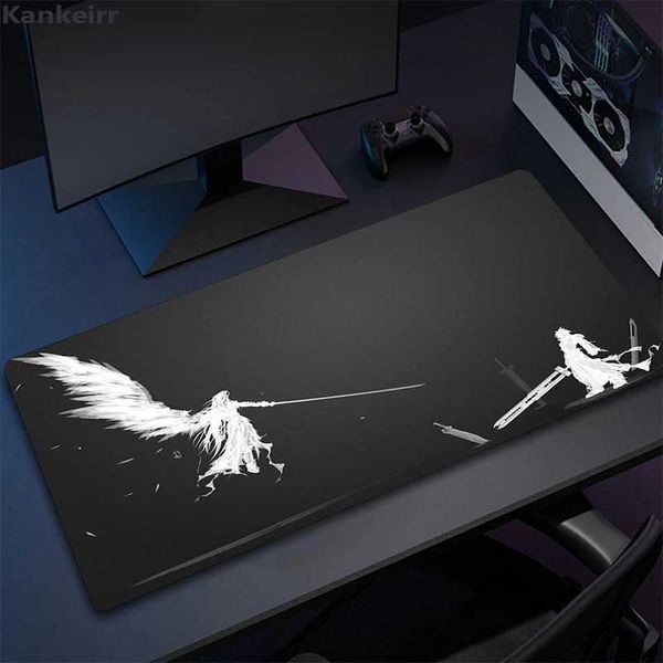 F-Final Fantasy Mouse Pad Gamer XL Large New Mousepad XXL keyboard pad Desk Mats Office Carpet Soft Computer Desktop Mouse Pad O250118