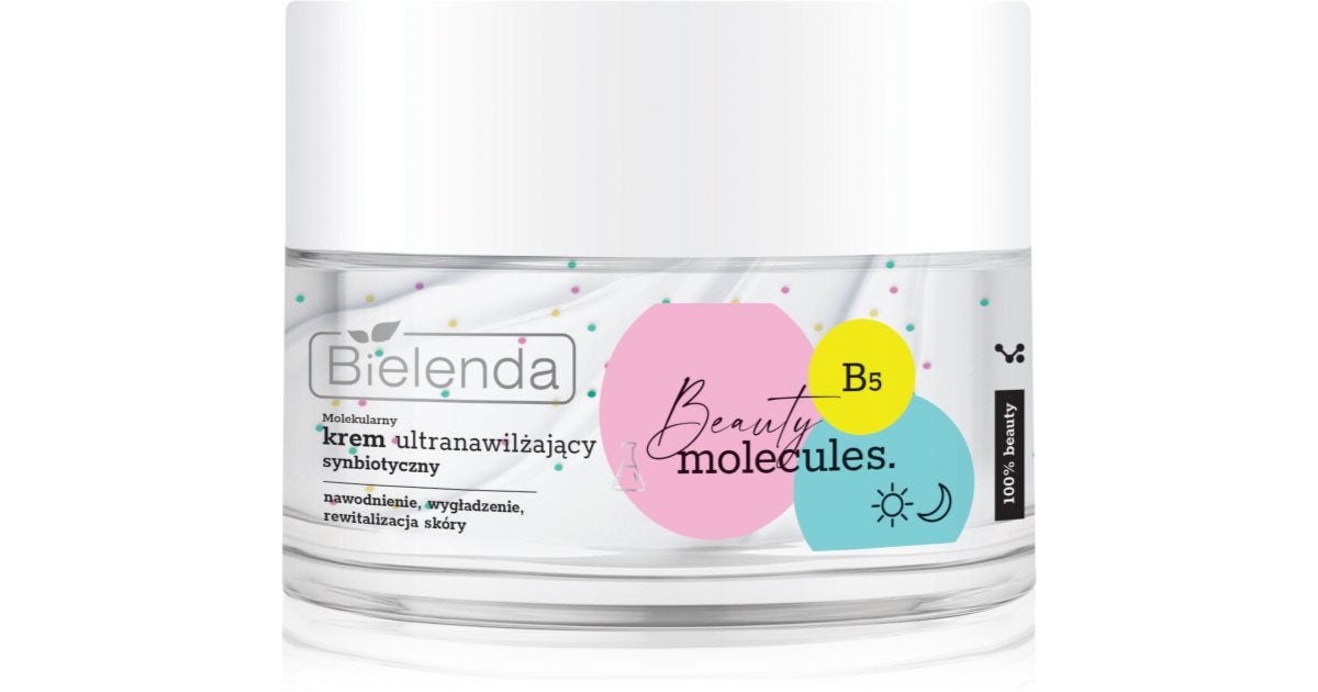 Bielenda Beauty Molekuły krem nawilżająco-wygładzający do twarzy 50 ml