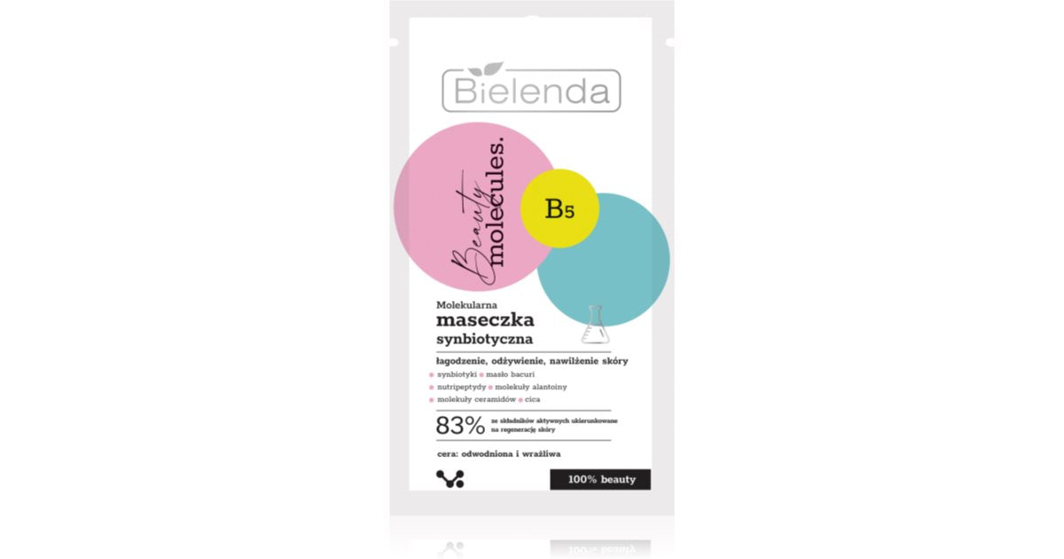 Bielenda Beauty Molekułowa maska łagodząca 8 g