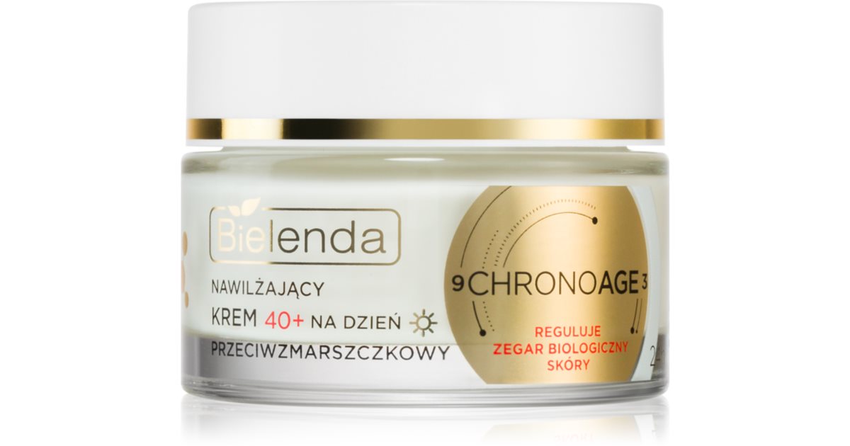 Bielenda CHRONO AGE 24 H crema de zi hidratanta impotriva imbatranirii pielii 40+ 50 ml