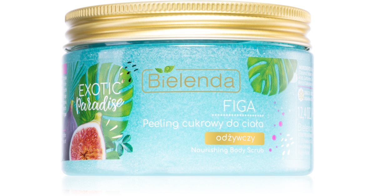 Bielenda Exotic Paradise Fico scub allo zucchero effetto nutriente 350 g