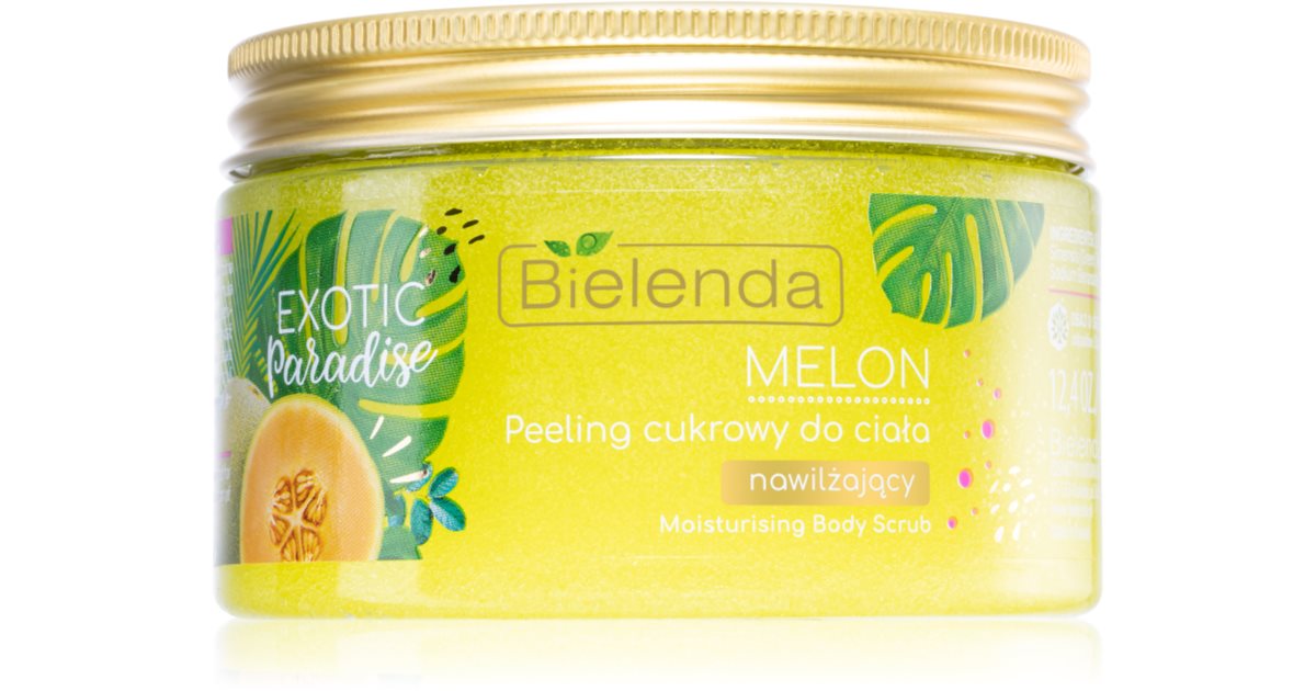 Bielenda Gommage hydratant au sucre Exotic Paradise Melon 350 g