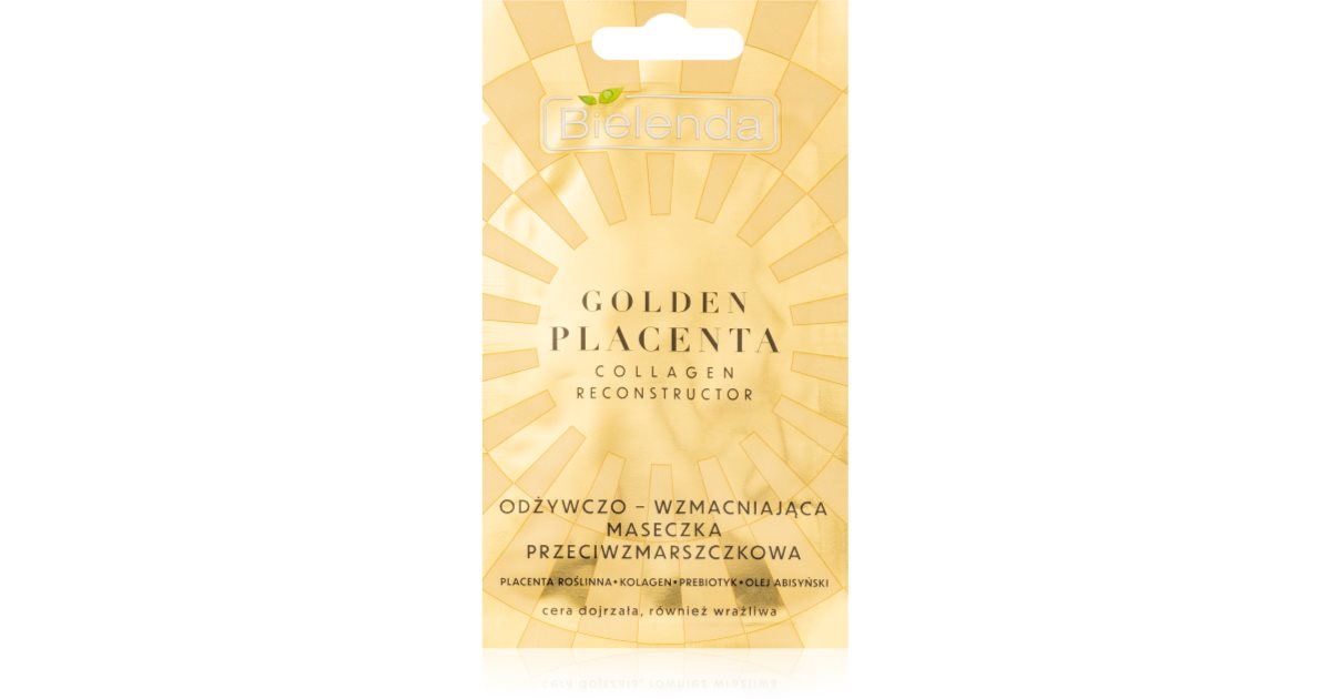 Bielenda Gyllene Placenta Kollagen anti-aging krämmask 8 g