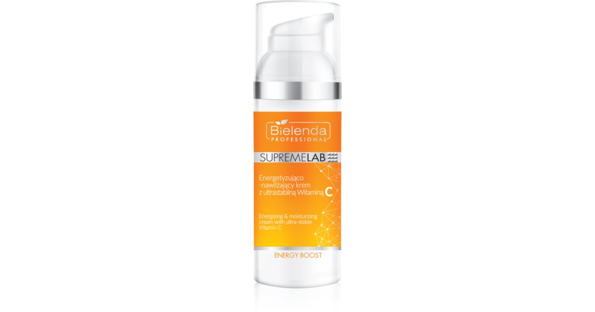 Bielenda Professional Supremelab Energy Boost crema energizante con vitamina C 50 ml