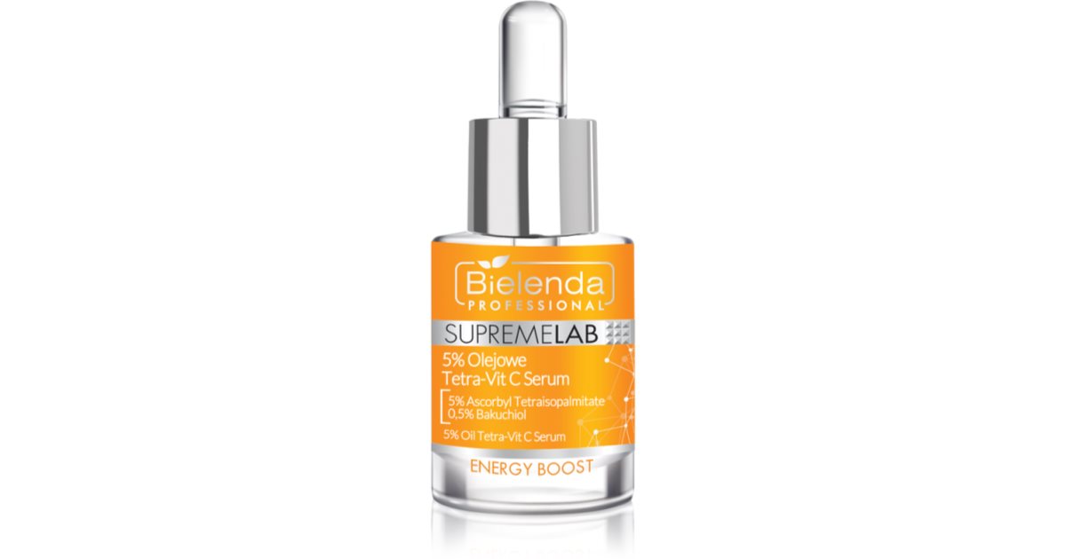 Bielenda Professional Supremelab Energy Boost oljeserum med vitamin C 15 ml