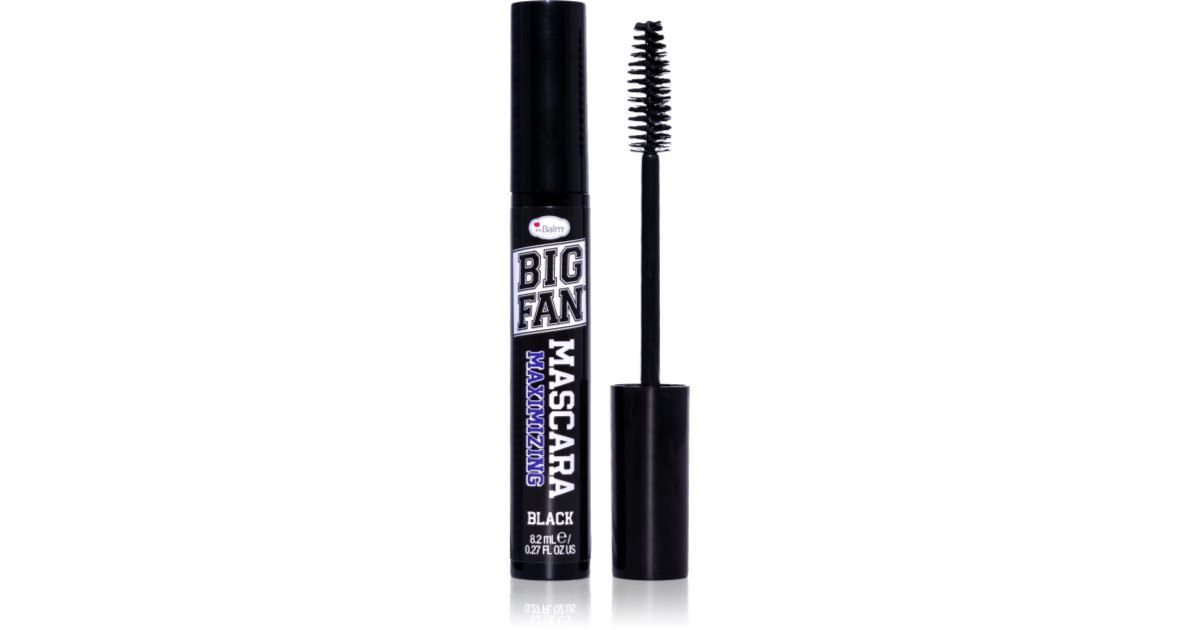 theBalm Big Fan™ Maximizing Mascara för voluminösa och tjocka fransar 8,2 ml