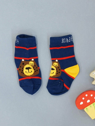 Blade & Rose Big Brown Bear Socks 00-06 Months