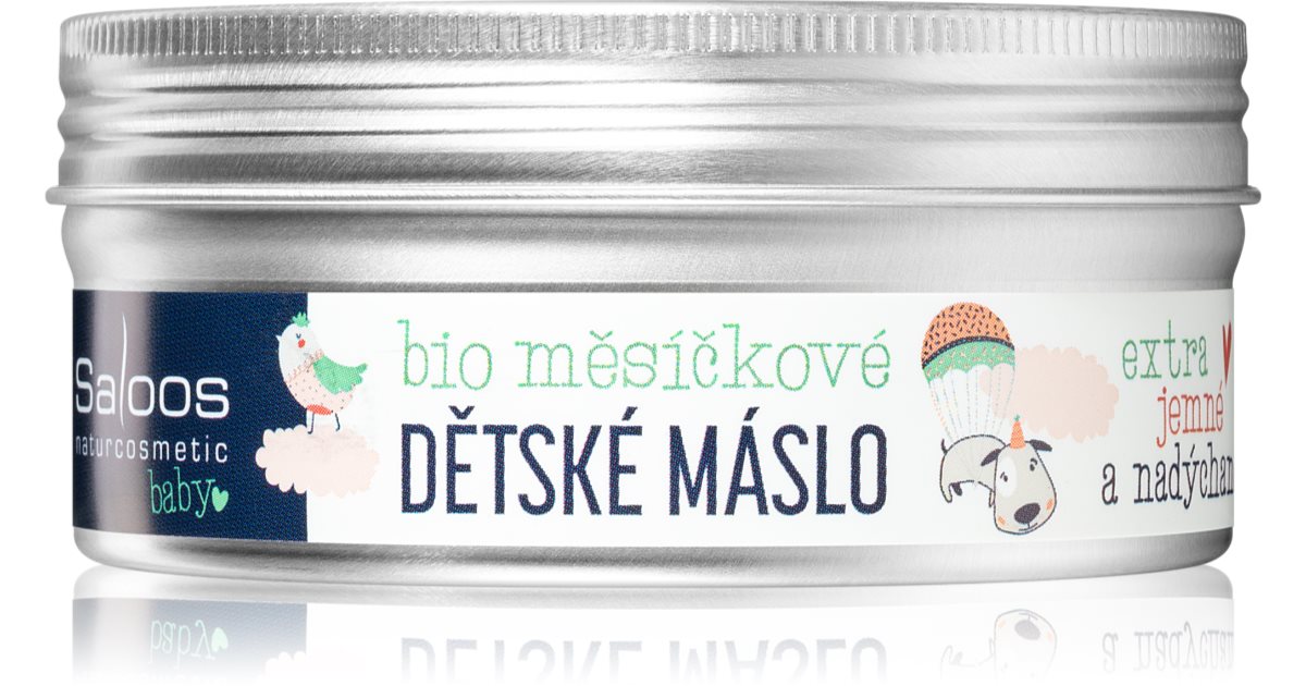 Saloos Organic nourishing body butter for children calendula 150 ml