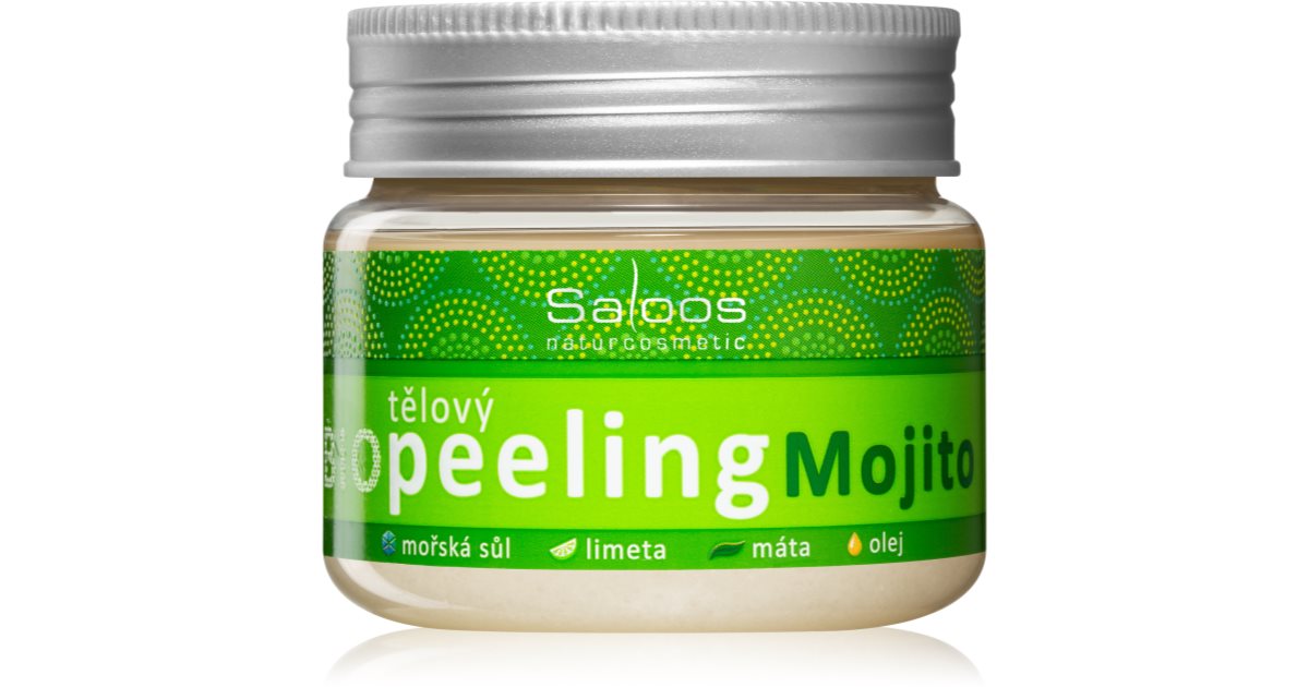 Saloos Gommage corporel Bio Peeling Mojito 140 ml