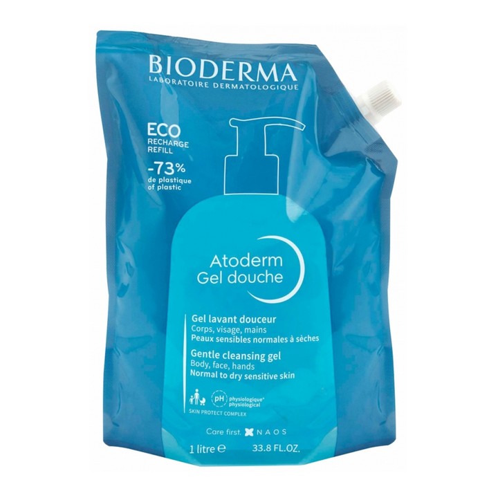 Bioderma Atoderm dusjgelé EcoRicarica 1L
