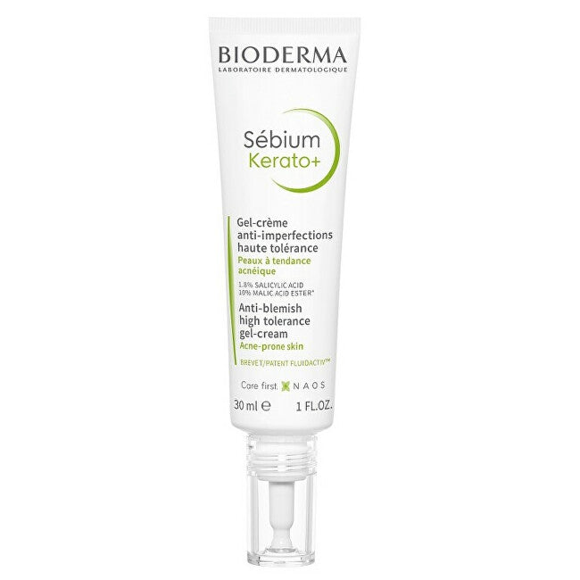 Bioderma Sébium Kerato+ High Tolerance Gel Cream Against Skin Imperfections 30 ml