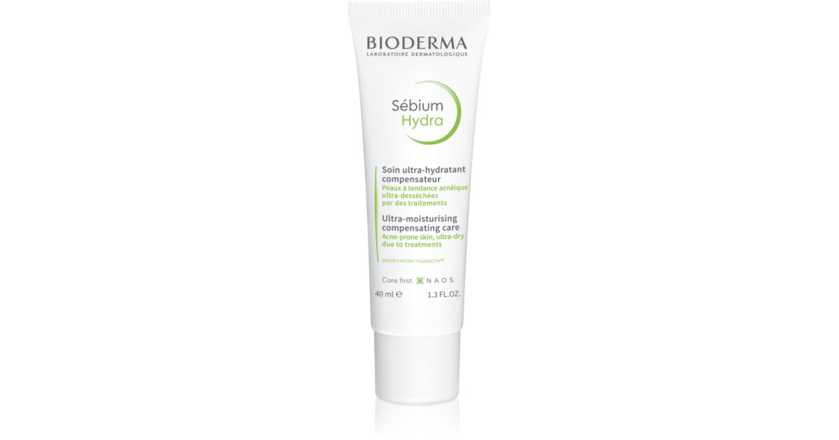 Bioderma Sébium Hydra Ultra Moisturizing Compensating Treatment 40ml