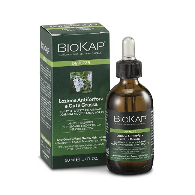 Biokap Lotiune antimatreata pentru par gras 50 ml