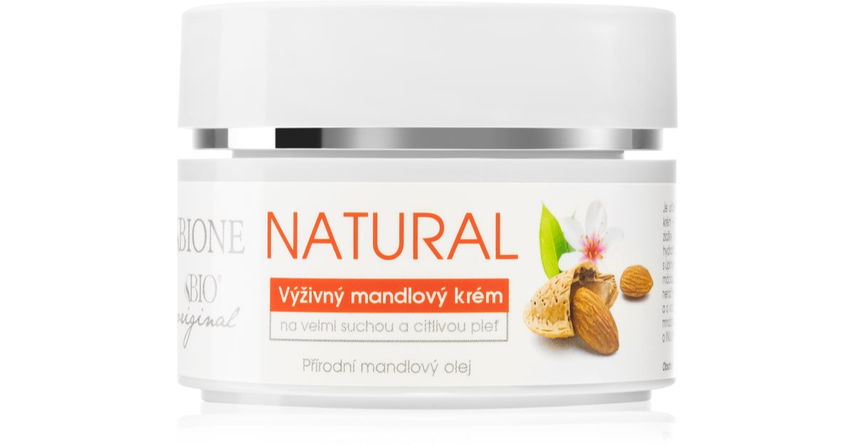 Bione Cosmetics Crema de migdale ultra-nutritiv pentru pielea foarte uscata si sensibila 51 ml