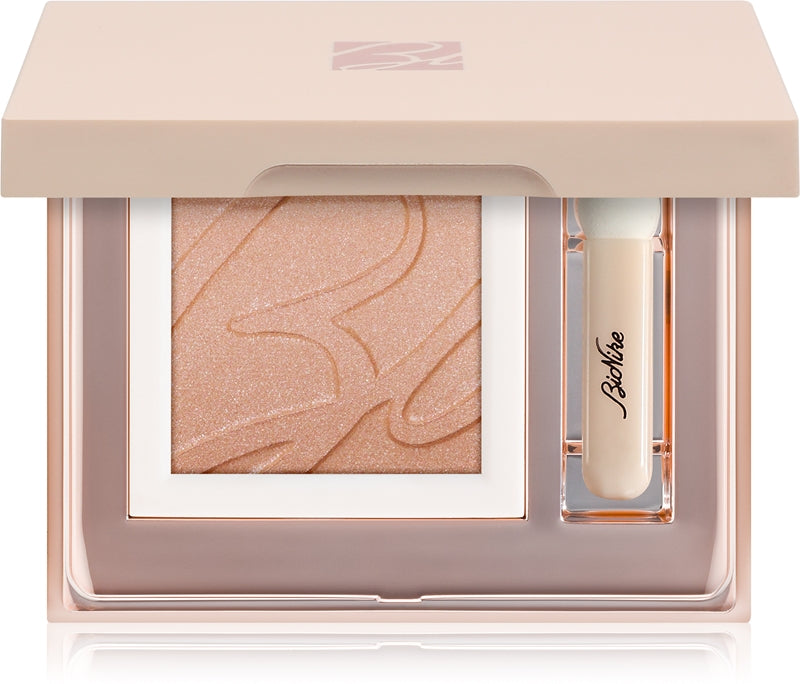 BioNike Color Silky Touch Lidschatten mit Satineffekt und Applikator 416 Karamell 3 g