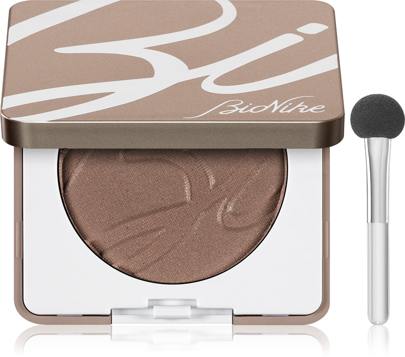 BioNike Color Silky Touch Satin-Effekt-Lidschatten für empfindliche Augen Farbe 411 Taupe 3 g