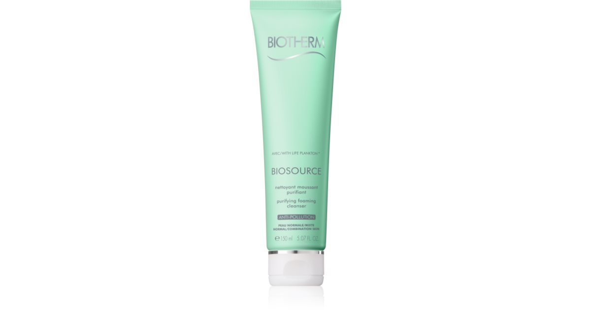 Biosource cleansing foam for normal to combination skin (purifying foaming cleanser) 150 ml