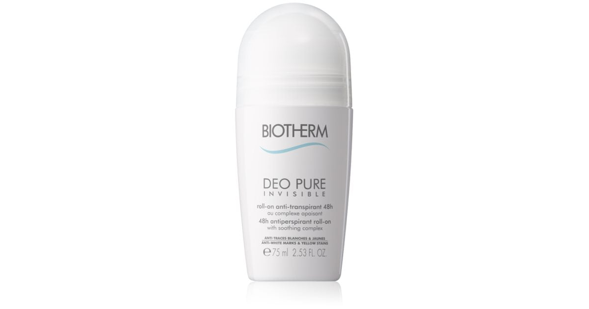 Deo Pure Invisible lugnande antiperspirant 48 timmar (Roll-On) 75 ml