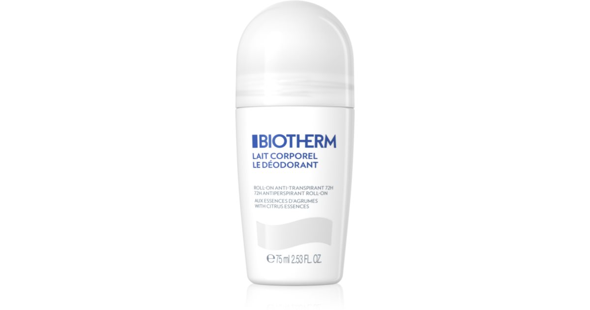 Biotherm Deodoranten fra Latte Coporel Roll-On Anti-Perspirant 75ml